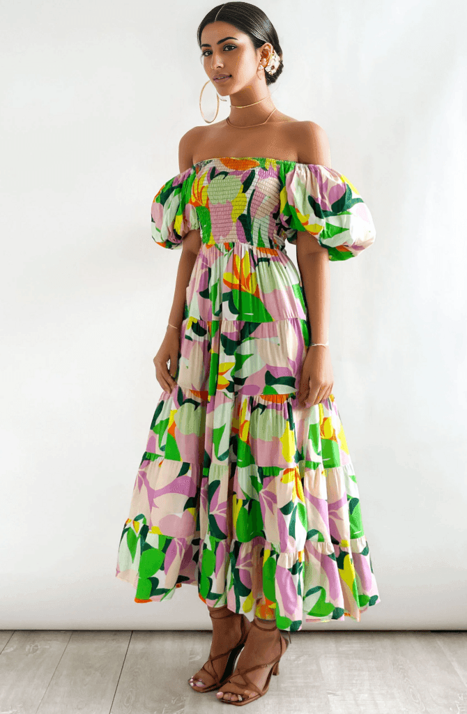 Bubbly Dress: Absolute Sunshine - Fiesta Resortwear