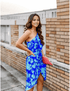 Razi Dress: Blue - Fiesta Resortwear