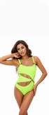 Round About Swimsuit: Neon - Fiesta Resortwear