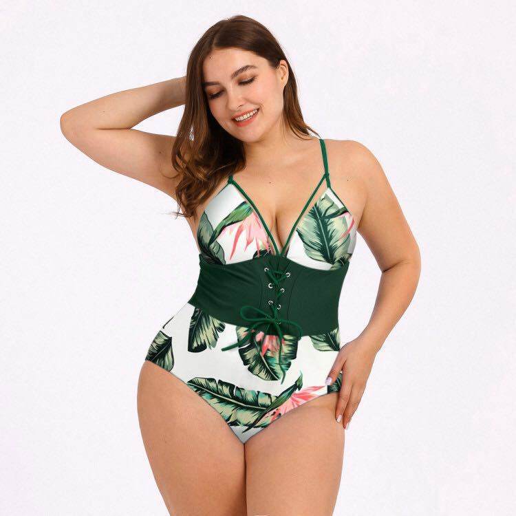 Camo Plus Size Swimsuit - Fiesta Resortwear