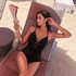 Avanna Criss-Cross Swimsuit - Fiesta Resortwear