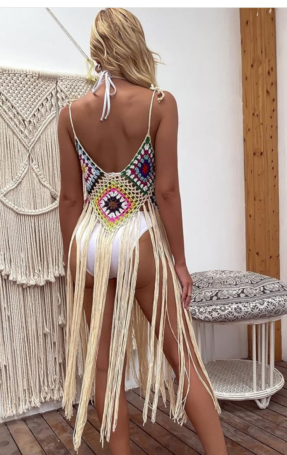 Island Escape Cover Up: Beige - Fiesta Resortwear