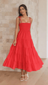Tzor Dress: Red - Fiesta Resortwear