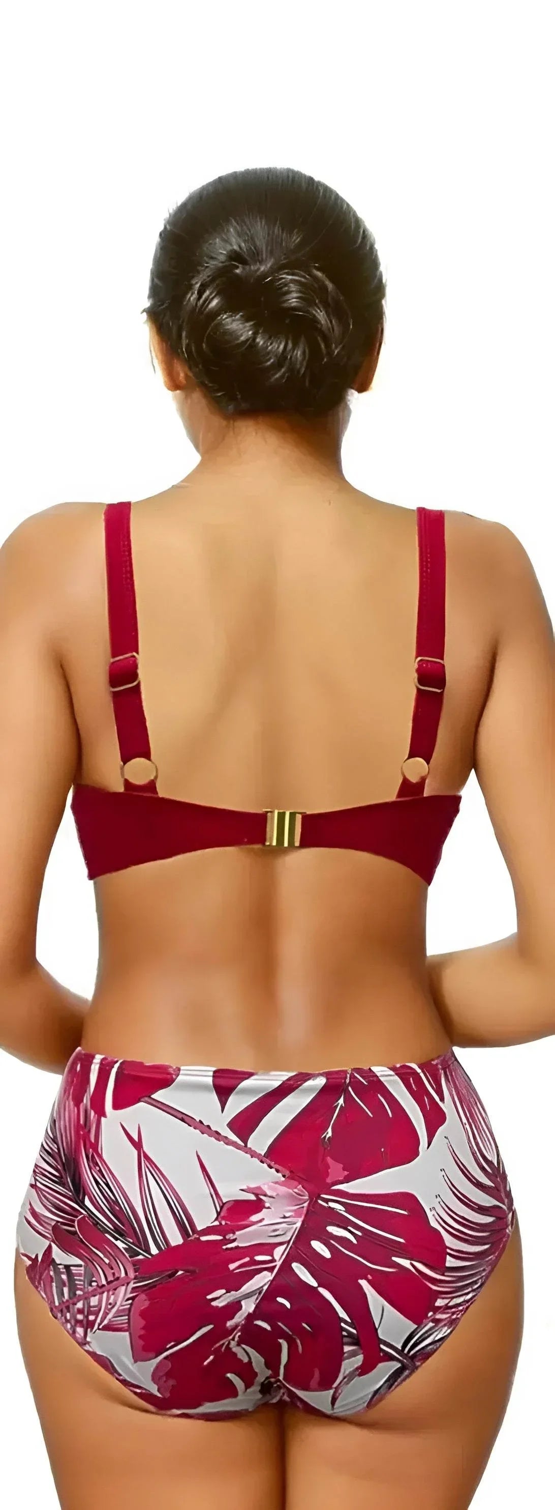 Leaf Design Monokini - Fiesta Resortwear