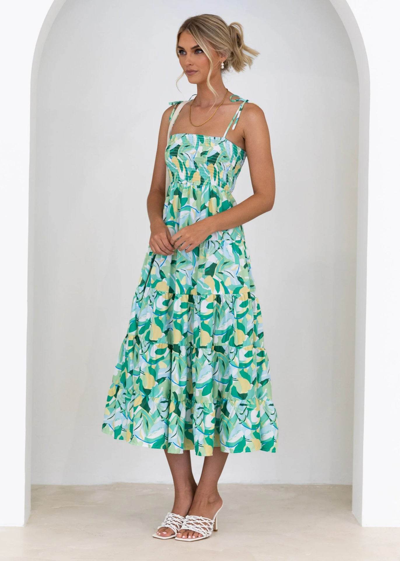 Tzor Dress: Foresta - Fiesta Resortwear