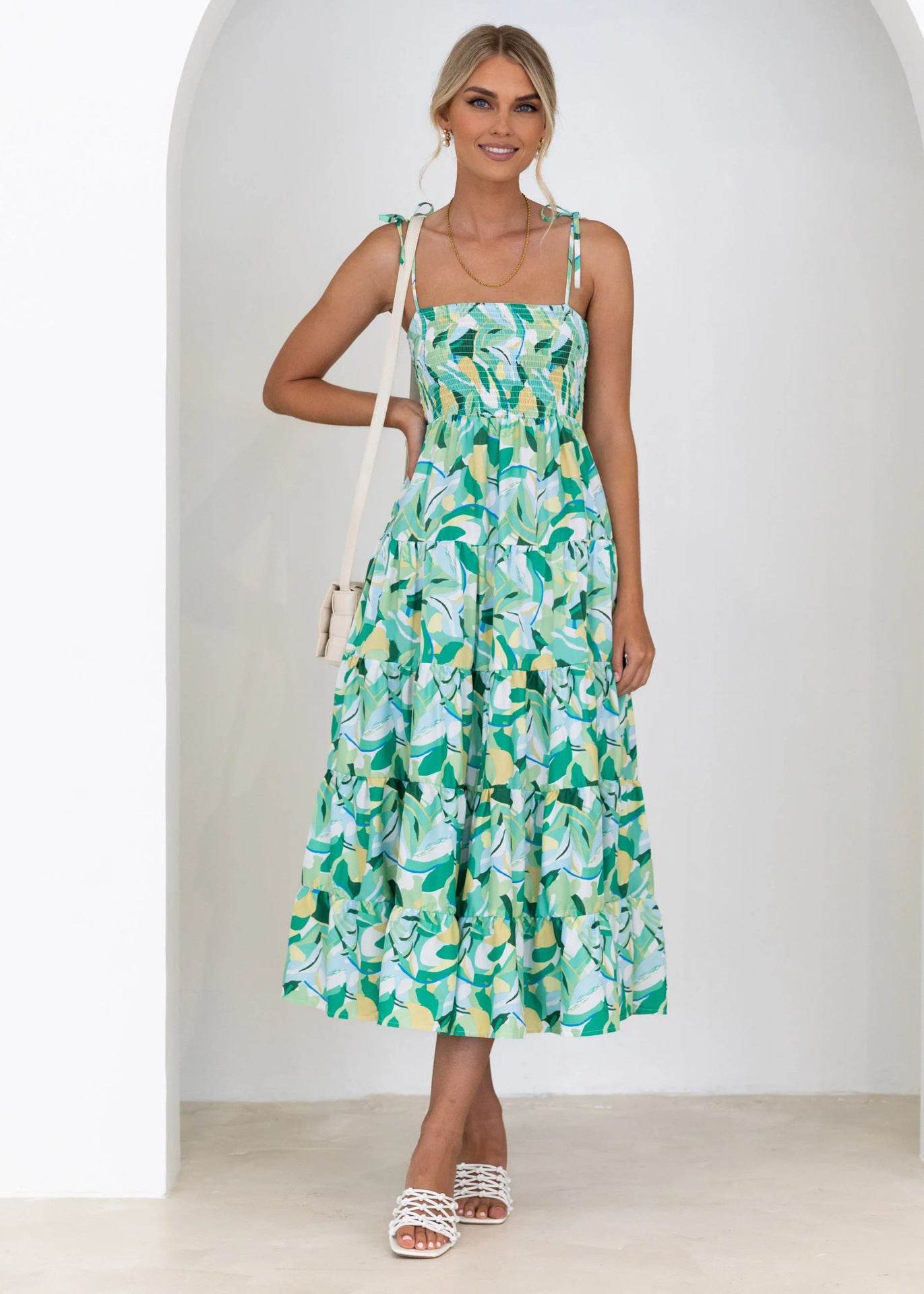 Tzor Dress: Foresta - Fiesta Resortwear