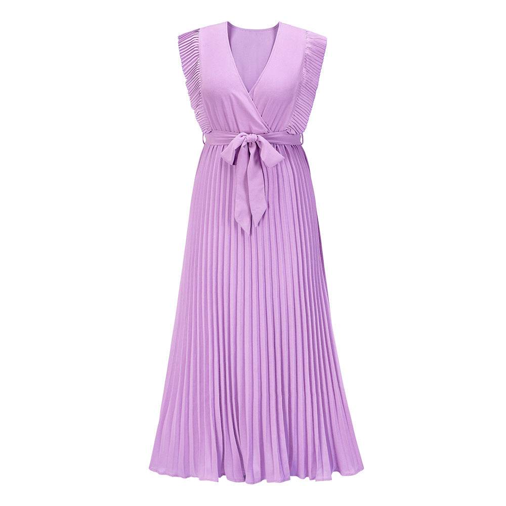 Celine Dress: Purple - Fiesta Resortwear
