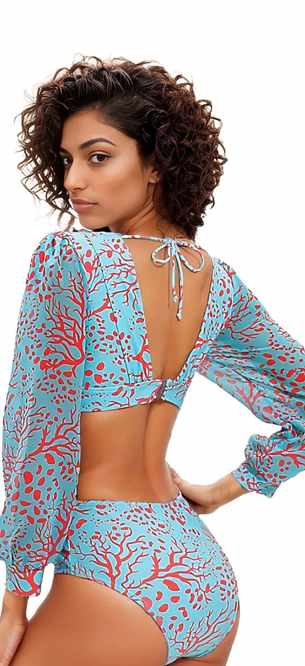 Drew Monokini: Blue - Fiesta Resortwear