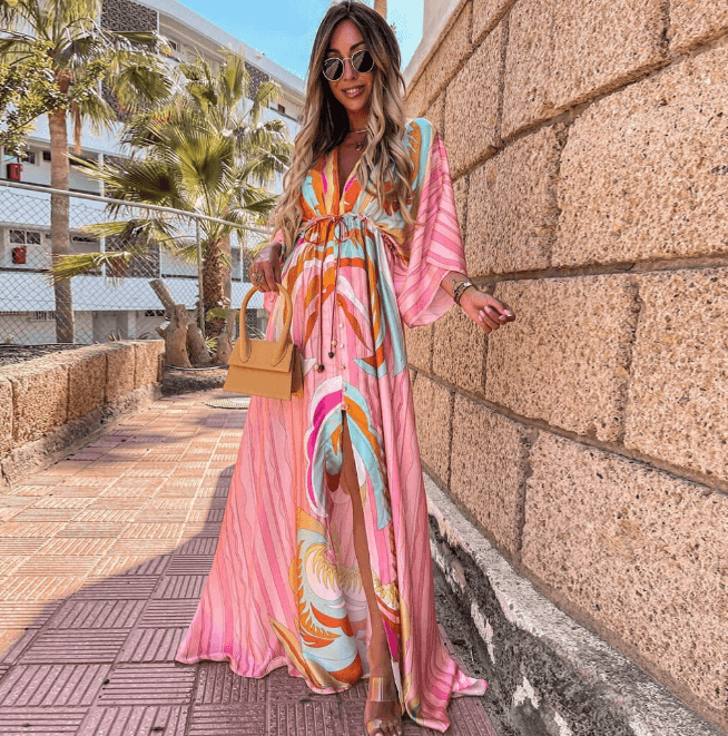 Marcel Dress: Pink - Fiesta Resortwear