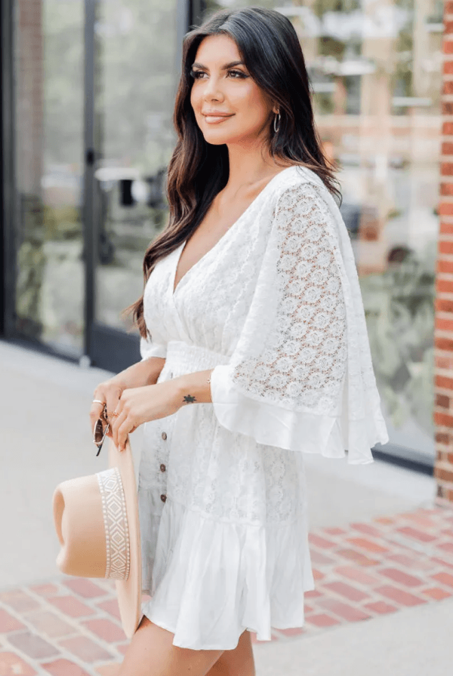 Bella Lace Dress - Fiesta Resortwear