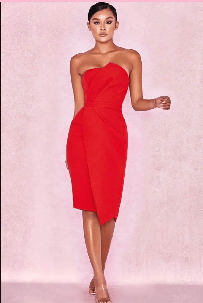 Fava Strapless Dress - Fiesta Resortwear