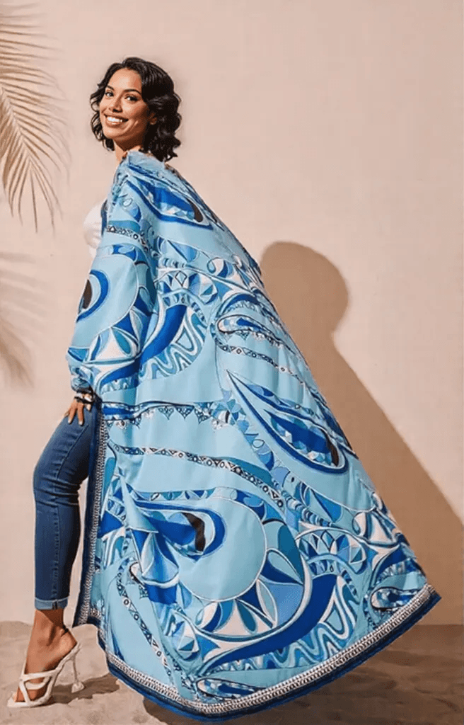 Wembley Coords: Blue - Fiesta Resortwear