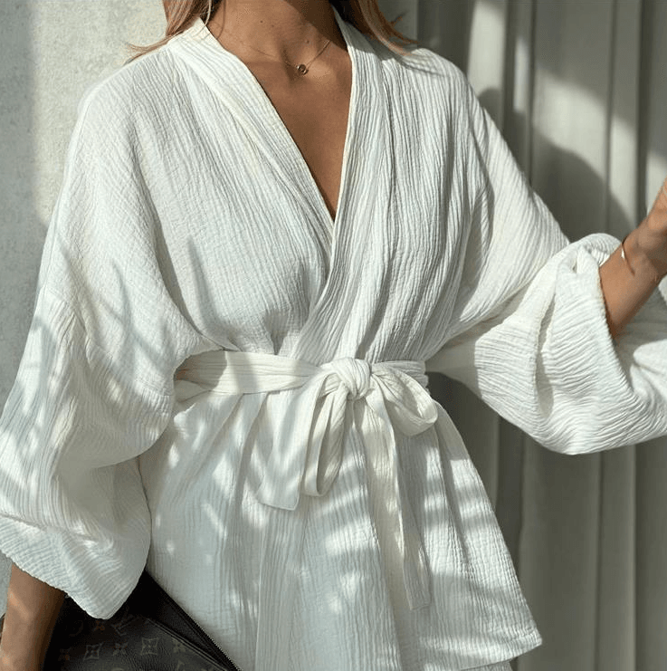Diana Coord Set - White - Fiesta Resortwear
