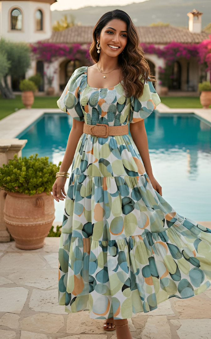 Bubbly Dress: Circles