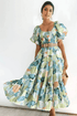 Bubbly Dress: Circles - Fiesta Resortwear
