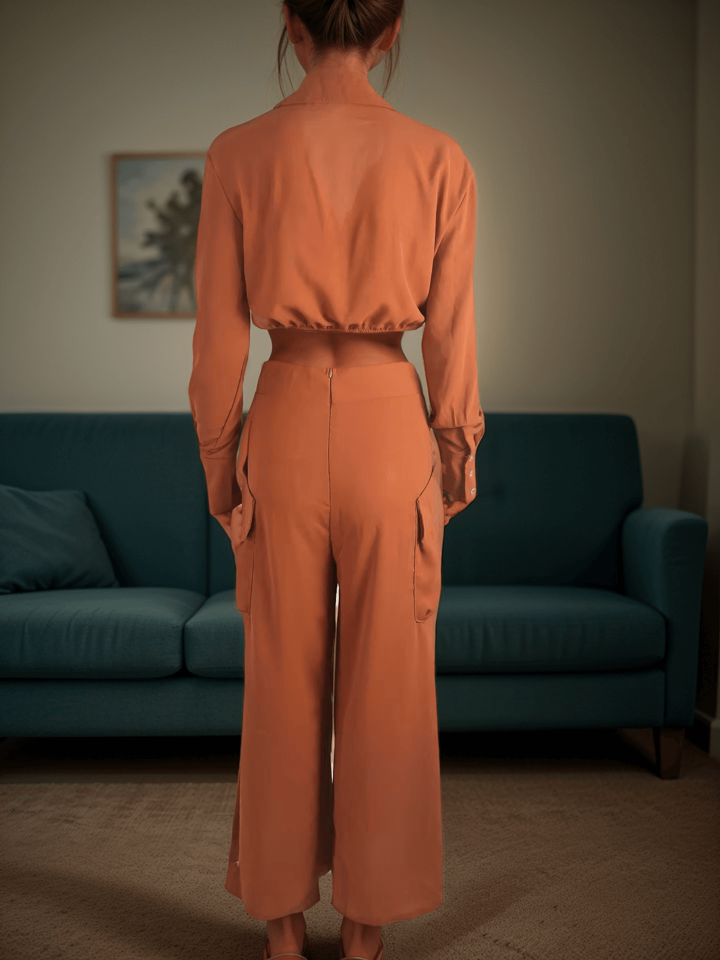 Maximus Coord Set: Rust - Fiesta Resortwear