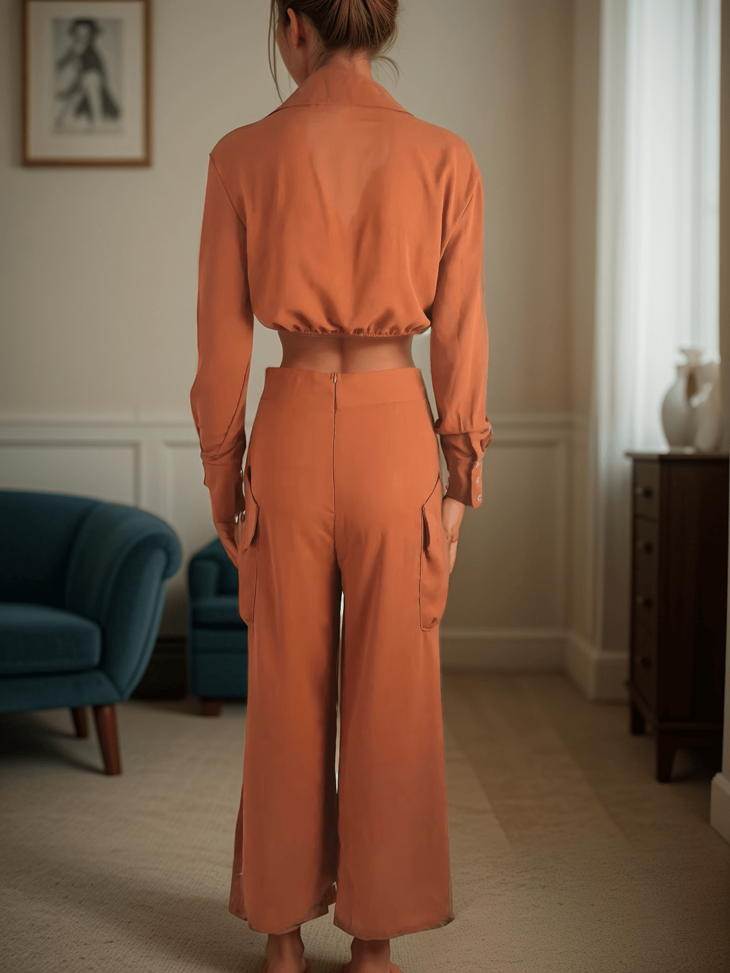 Maximus Coord Set: Rust - Fiesta Resortwear
