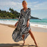 Beach Cover Up: Zebra - Fiesta Resortwear