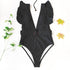 Emma Belted Swimsuit: Black - Fiesta Resortwear
