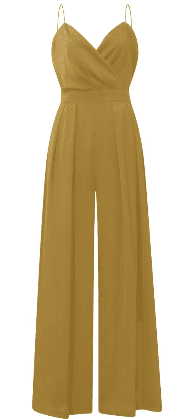 Lalita Jumpsuit: Yellow - Fiesta Resortwear