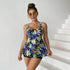 Maelroy Tankini: Yellow Flowers - Fiesta Resortwear