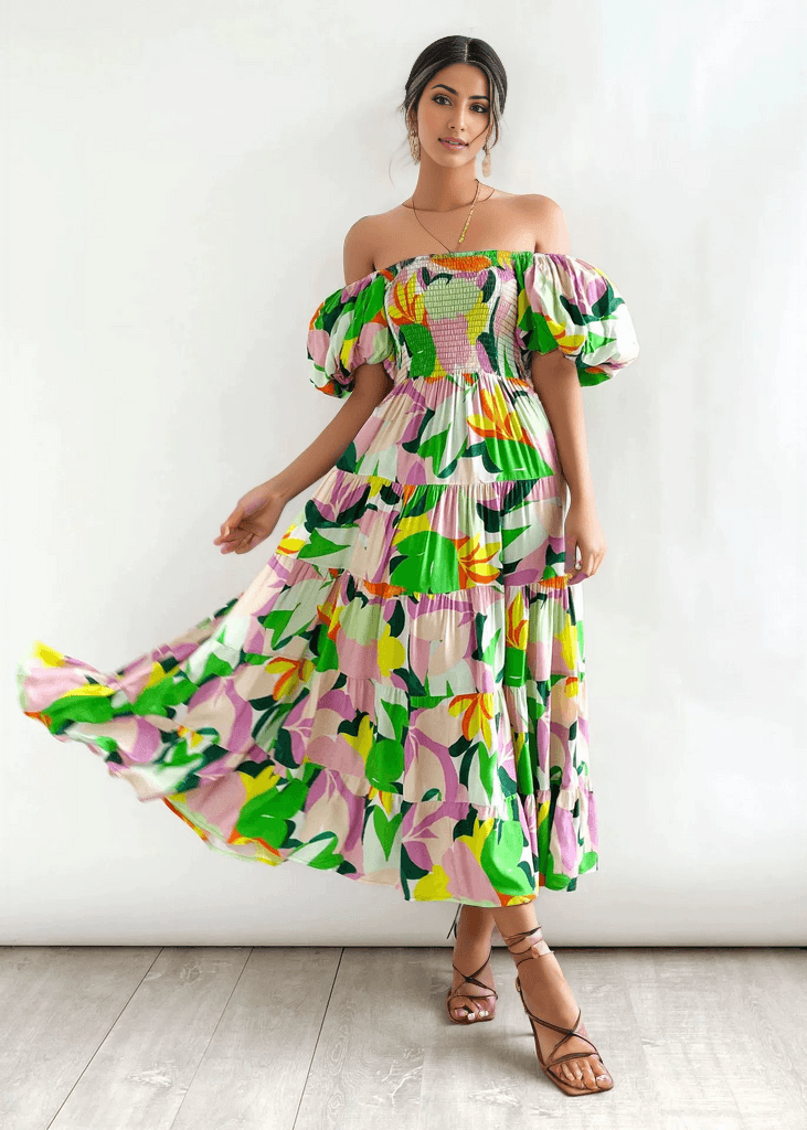 Bubbly Dress: Absolute Sunshine - Fiesta Resortwear 