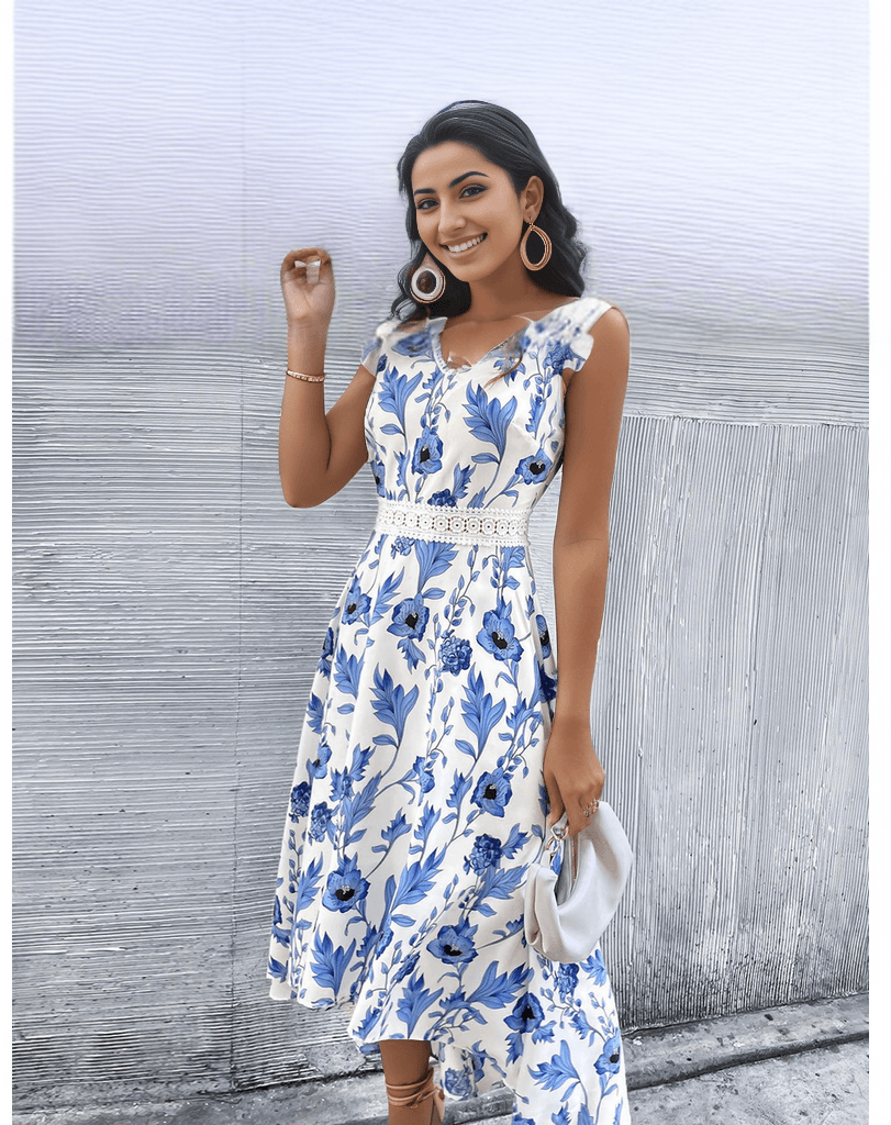 Lydia Lace Dress - Fiesta Resortwear 