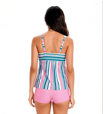 Rari Tankini: Pink - Fiesta Resortwear 