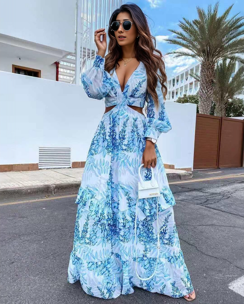 Misty Falls Dress - Fiesta Resortwear 