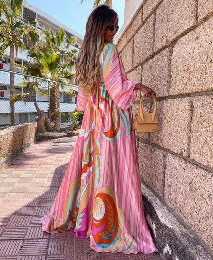 Marcel Dress: Pink - Fiesta Resortwear 