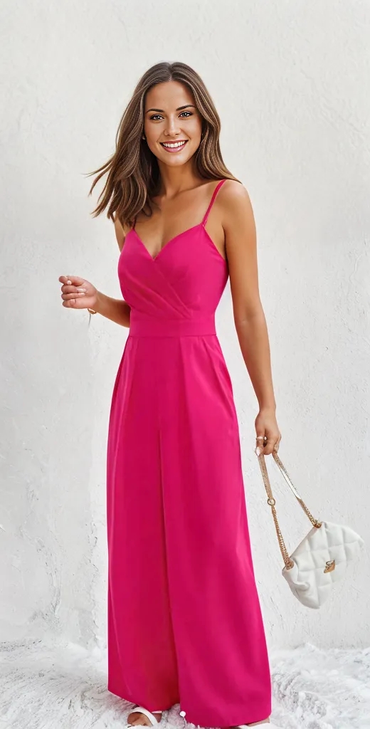 Lalita Jumpsuit: Pink