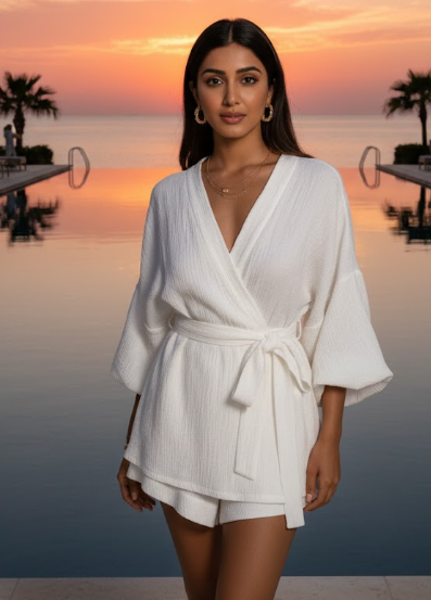 Diana Coord Set - White