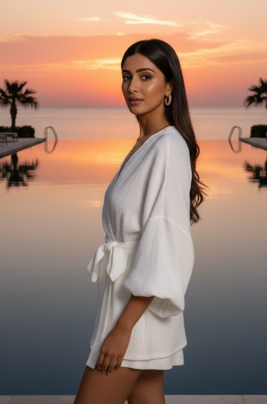 Diana Coord Set - White