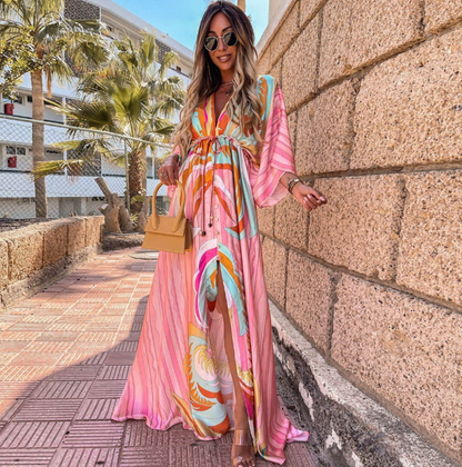 Marcel Dress: Pink