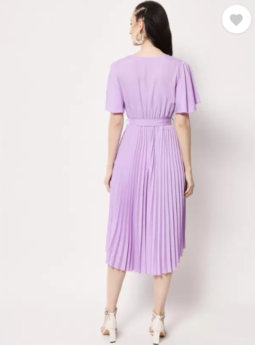 Phoebe Dress: Purple