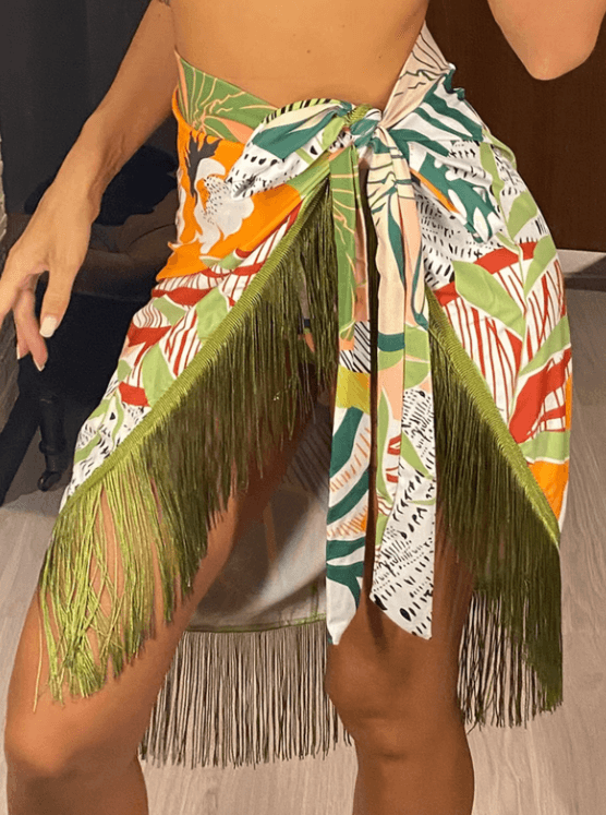 Retro Night Swimsuit Set - Fiesta Resortwear 