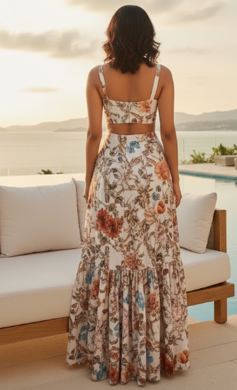 Girls Just Wanna Have Fun Co-Ord Set - Fiesta Resortwear