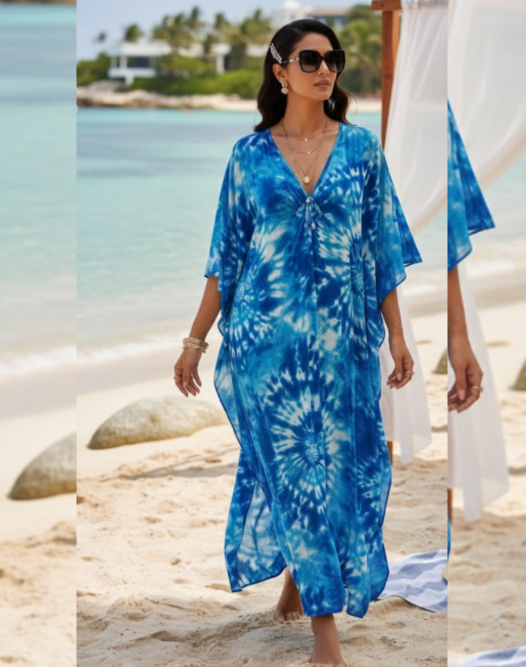 Beach Cover Up: Tie-Dye