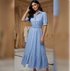 Myles Dress: Blue - Fiesta Resortwear