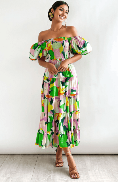 Bubbly Dress: Absolute Sunshine - Fiesta Resortwear 