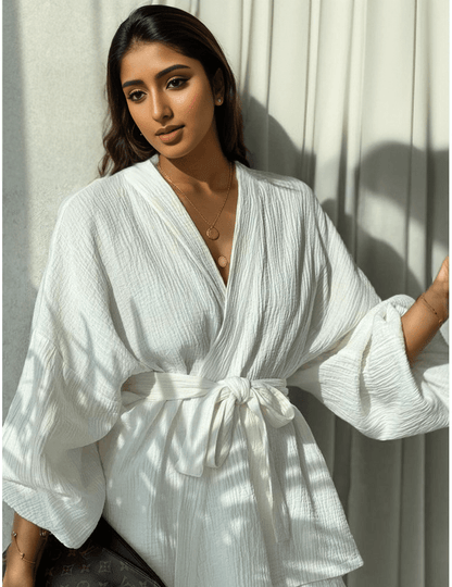 Diana Coord Set - White - Fiesta Resortwear 