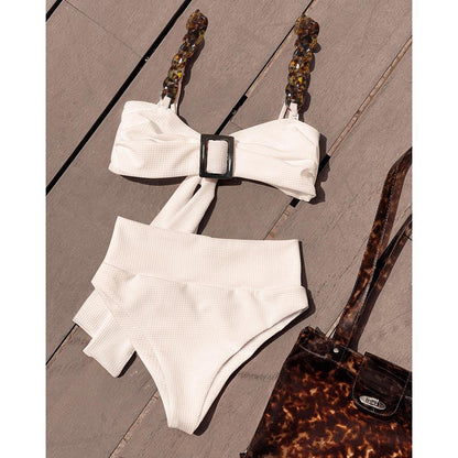Olivia White Bikini - Fiesta Resortwear